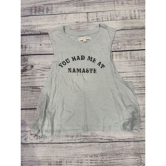 Spiritual Gangster You Had Me At Namaste tank top medium Made in the USA - Picture 3 of 6